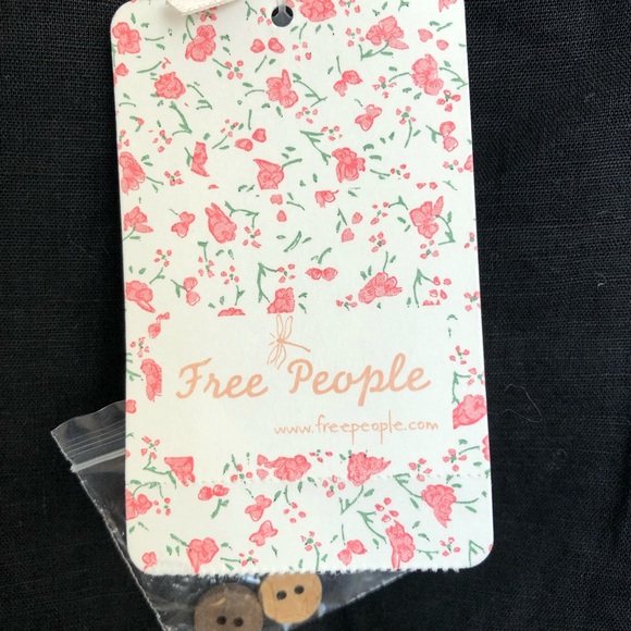 ❗️Free People Endless Summer Minidress Black XS - Picture 7 of 7